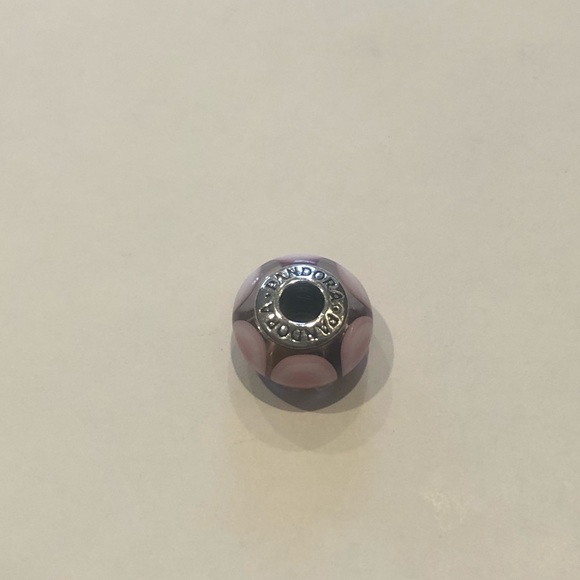 💕3/$70 Stepping Stones, PANDORA 925 Silver & Pink - Picture 4 of 6